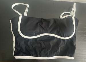 Move With You Sports Bra Womens XL Spaghetti Strap Square Neck